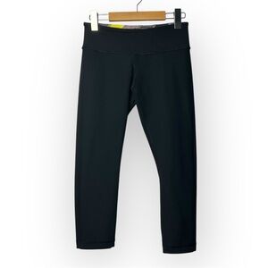 Lululemon Wunderunder Reversible Mid Calf Leggings 6